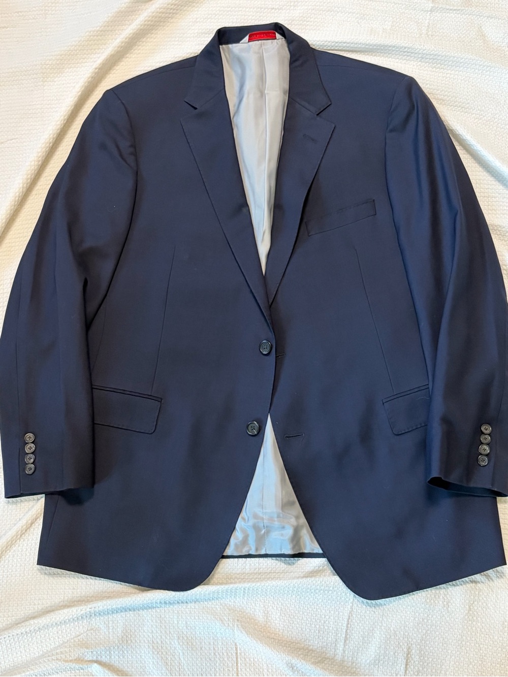 Samuelsohn Classic Navy Men's Blazer - Tailored Two-Button Jacket